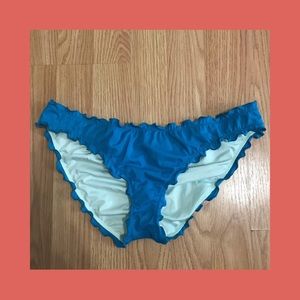 Victoria’s Secret Blue Bikini bottom - M